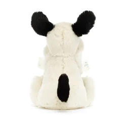 Bashful Black & Cream Puppy Soother