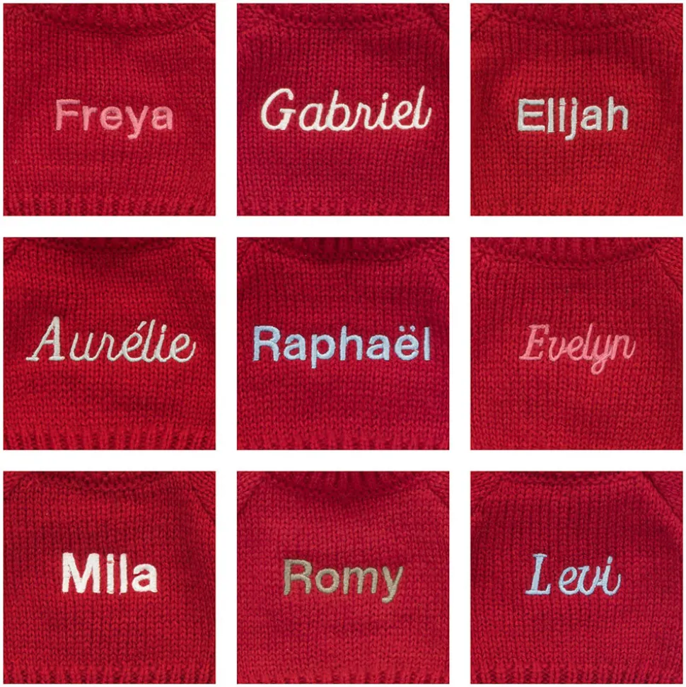 Bashful Sloth with Personalised Red Jumper