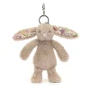Blossom Beige Bunny 'Petal' Bag Charm