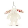 Blossom Cream Bunny 'Berry' Bag Charm