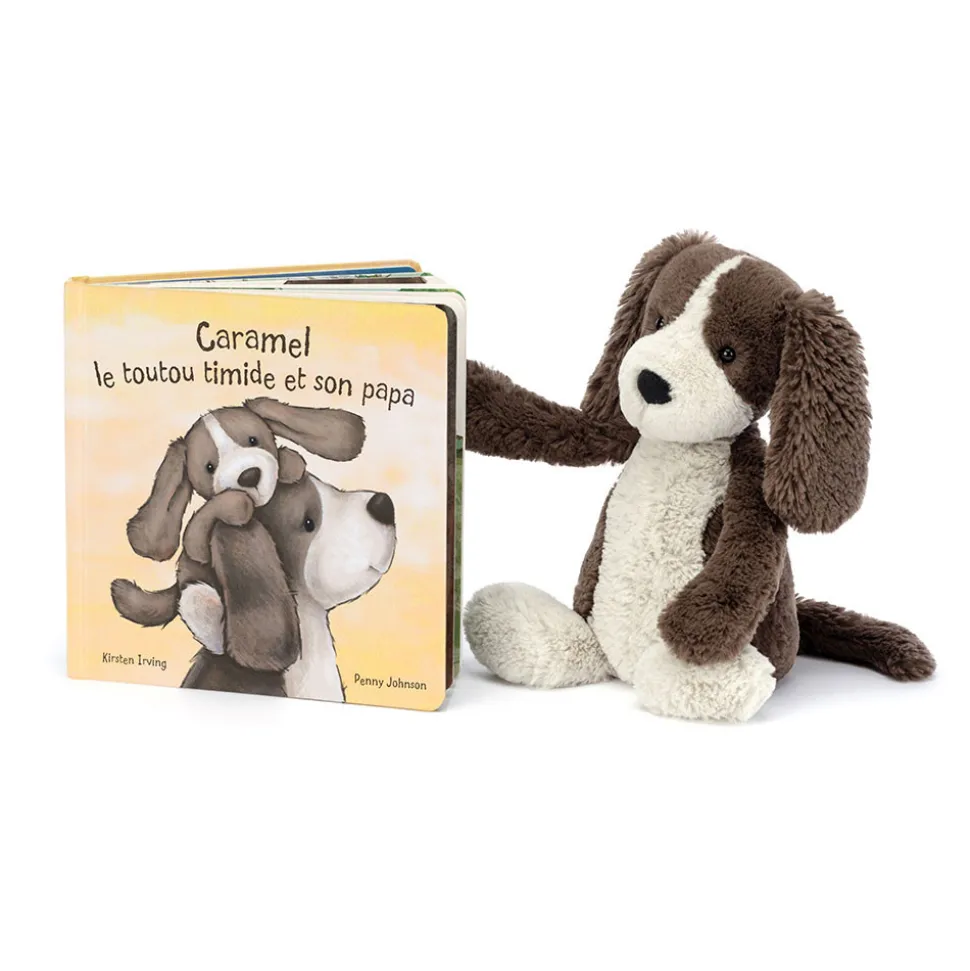 Caramel Le Toutou Timide Et Son Papa & Bashful Fudge Puppy Medium