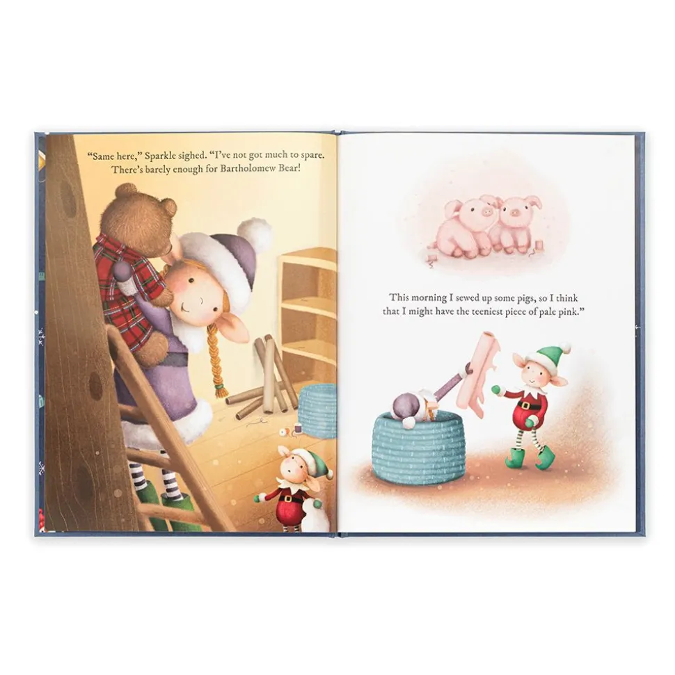 Eldo Elf and the Patchwork Bashful Bunny Book and Eldo Elf