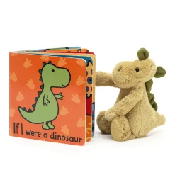 If I Were A Dinosaur Book and Bashful Dino Small