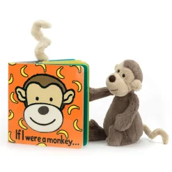 If I Were A Monkey Book and Bashful Monkey Small