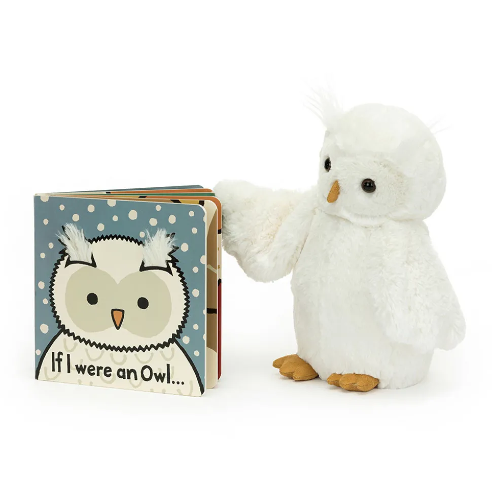 If I Were An Owl Board Book and Bashful Owl Medium
