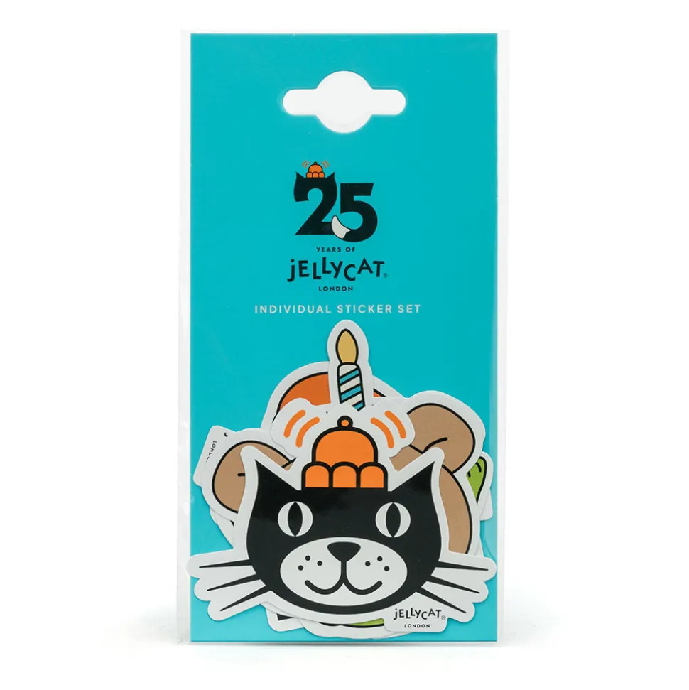 Jellycat 25th Anniversary Stickers