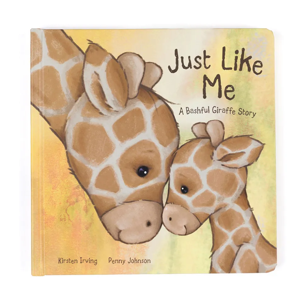 Just Like Me Book and Bashful Giraffe Medium