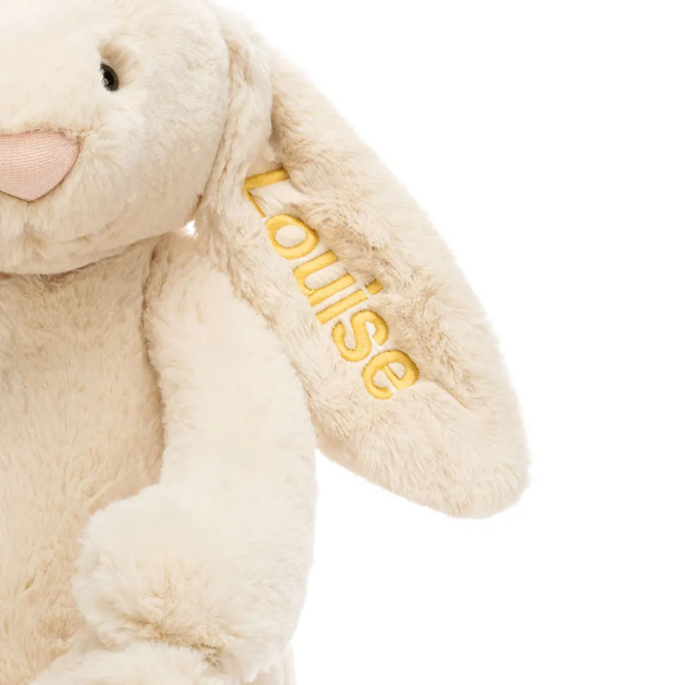Personalised Bashful Luxe Bunny Willow Huge