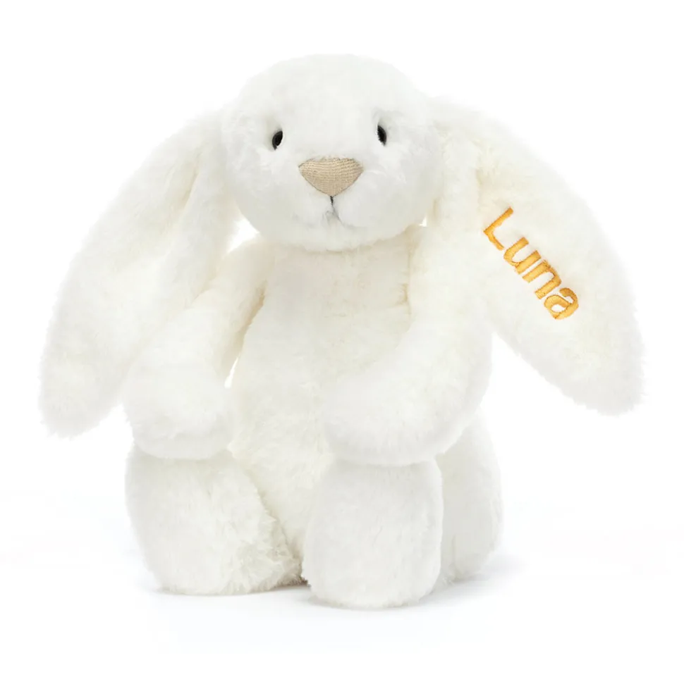 Personalised Bashful Luxe Bunny Luna Medium