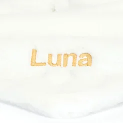 Personalised Bashful Luxe Bunny Luna Soother