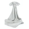 Personalised Bashful Silver Bunny Blankie