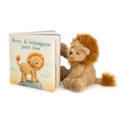 Rory Le Courageux Petit Lion and Fuddlewuddle Lion Medium